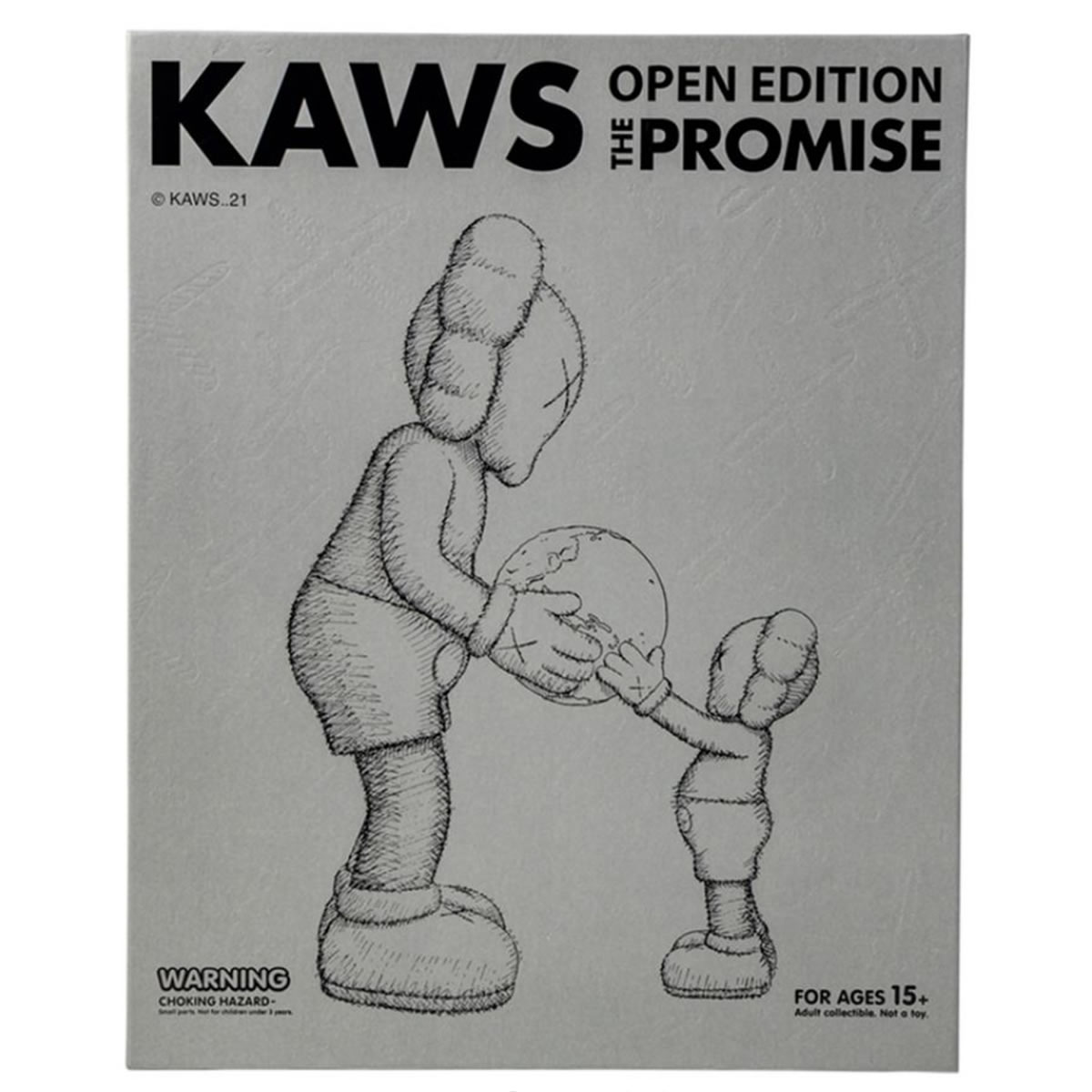 Kaws The Promise Grey Figure (3) - www.newkick.vip